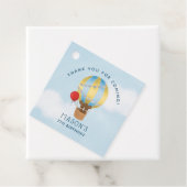 Étiquettes Cadeau Thème d'aventure Anniversaire Fête Garçon Merci (En situation)