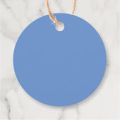 Étiquettes Cadeau Thème de douche de mariage sur la plage Crabe (Dos)