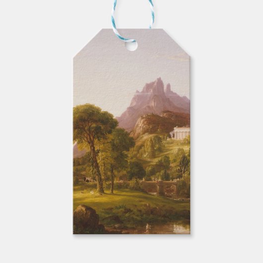 Étiquettes-cadeau Thomas Cole Dream d'Arcadia (Devant)