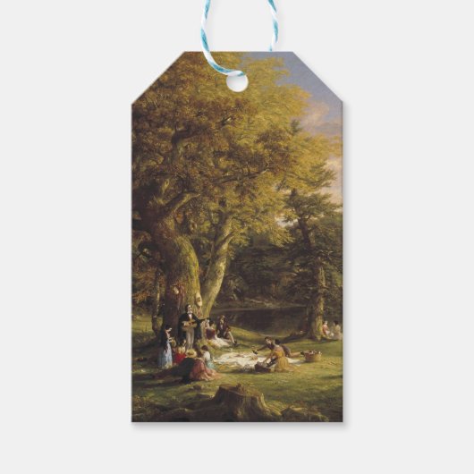 Étiquettes-cadeau Thomas Cole Le Pic-Nic (Devant)