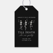 Étiquettes-cadeau Till Death Do Us Party Bachelorette Week-end (Dos)