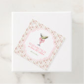 Étiquettes Cadeau 'Tini Bit Ancien Martini Coquette Anniversaire (En situation)