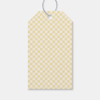 Étiquettes-cadeau Tissage panier | Crème au beurre