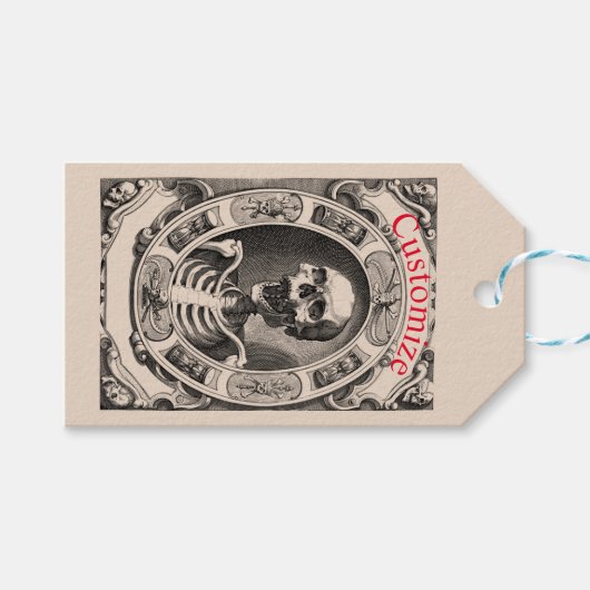 Étiquettes-cadeau Tonneau humain éffrayant Thunder_Cove (Devant (Horizontal))