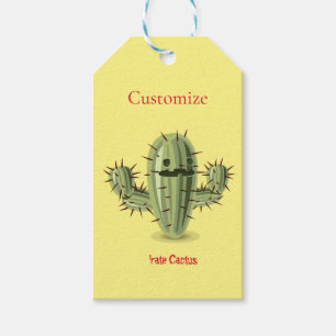 Étiquettes-cadeau Tonnerre Irate Cactus Thunder_Cove