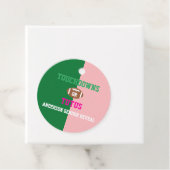Étiquettes Cadeau Touchdowns ou Tutus Genre Reveal (En situation)