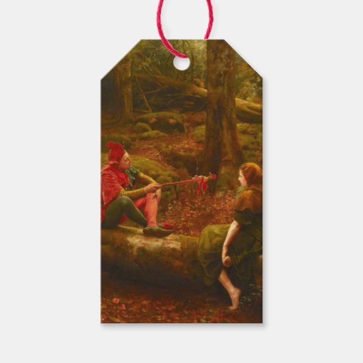 Étiquettes-cadeau Touchstone et Audrey (par John Collier) (Devant)