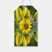 Étiquettes-cadeau Tournesol Design Cust. Balise Cadeau texte (Dos)
