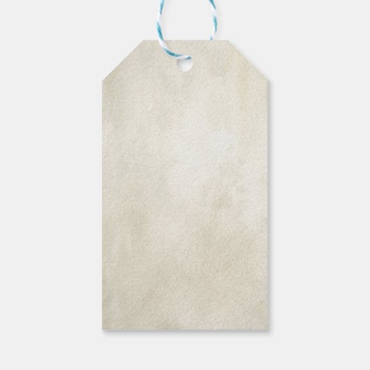 Étiquettes-cadeau Tournesol. Merci rustique. Balise cadeau mariage (Dos)