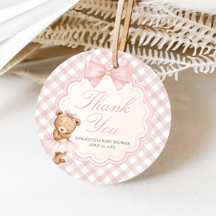 Étiquettes Cadeau Tout juste Attendre Élégante Fête de Naissance de 