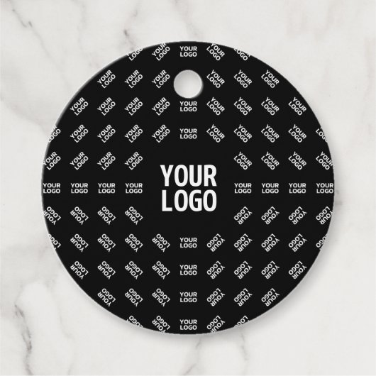 Étiquettes Cadeau Toute conception ou logo d'image téléchargé | Pièc (Devant)