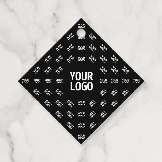 Étiquettes Cadeau Toute conception ou logo d'image téléchargé | Pièc (Devant)