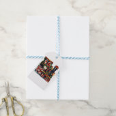 Étiquettes-cadeau Train de Noël Candy (Avec de laficelle)