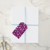 Étiquettes-cadeau Tranches d'agneau rose (Avec de laficelle)