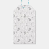 Étiquettes-cadeau Transparent Grid Overlay – Editable PNG Texture (Dos)