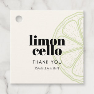 Étiquettes Cadeau Trendy Mint Limoncello Maison Merci