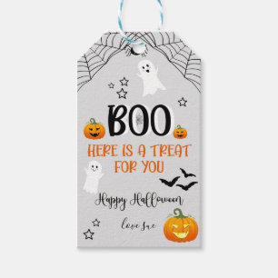 Étiquettes-cadeau trick Or Treat Gift Tags