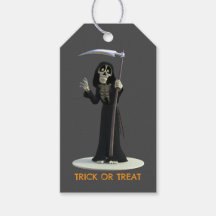 Trick or Treat. Grim Reaper de dessin animé