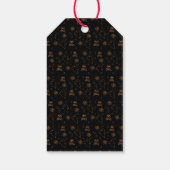 Étiquettes-cadeau Trick or treat Halloween cupcake (Dos)