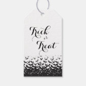 Étiquettes-cadeau Trick ou traitement Halloween personnalisé (Devant)