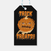 ÉTIQUETTES-CADEAU TRICK TREATS ! ! (HALLOWEEN) (Dos)