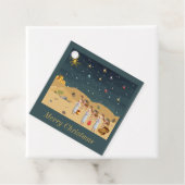 Étiquettes Cadeau Trois cadeaux de Wisemen (En situation)