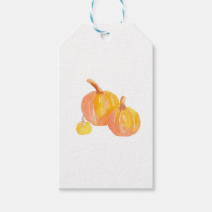 Étiquettes-cadeau 'Trois citrouilles