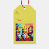 Étiquettes-cadeau Trois Rois (Dos)