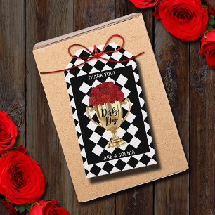 Étiquettes-cadeau Trophée Derby Day et Roses