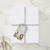 Étiquettes-cadeau Tropical Jungle Safari Animaux Green Feuilles Part (Avec de la ficelle)