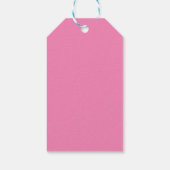 Étiquettes-cadeau Tropical Summer 1st Flamant rose Onederland Annive (Dos)