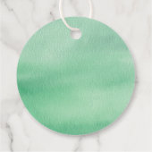 Étiquettes Cadeau Trou En Un Golf Premier Anniversaire Par-tee (Dos)