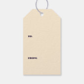 Étiquettes-cadeau Trump Felonies (Dos)