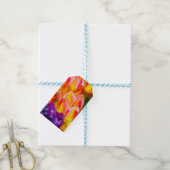 Étiquettes-cadeau Tulipes Enchantant (Avec de laficelle)