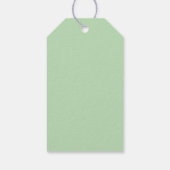 Étiquettes-cadeau Tulips Sunshine Yellow (Dos)