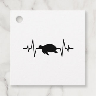 Étiquettes Cadeau turtle heartbeat Copy Copy