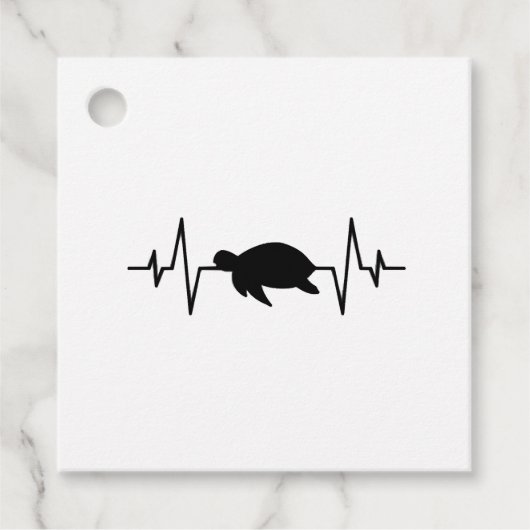 Étiquettes Cadeau turtle heartbeat Copy Copy (Devant)