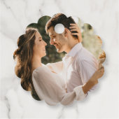 Étiquettes Cadeau Tuscan-Style Wedding with Mediterranean Tiles (Dos)