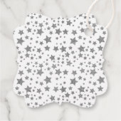 Étiquettes Cadeau Twink, Twinkle Little Star Baby shower (Dos)