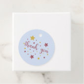 Étiquettes Cadeau Twinkle Twinkle Little Star Merci (En situation)