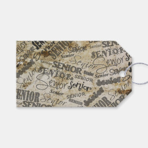 Étiquettes-cadeau Typographie supérieure