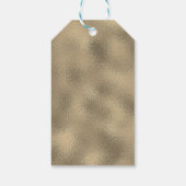 Étiquettes-cadeau Typographie tendance Noël Arbre de Noël (Dos)