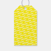 Étiquettes-cadeau UFOlogist Party, Anniversaire (Dos)