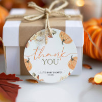 Un Baby shower Automne Un Peu Citrouille