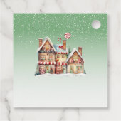 Étiquettes Cadeau Un Baby shower de cadre pour bébé doux (Dos)