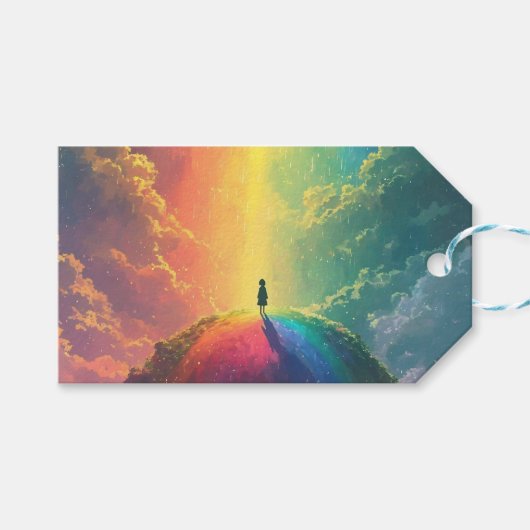 Étiquettes-cadeau Un beau rêve (Devant (Horizontal))