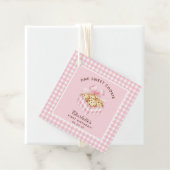 Étiquettes Cadeau Un biscuit intelligent Filles premier anniversaire (En situation)