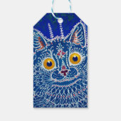 Étiquettes-cadeau Un chat de style gothique par Louis Wain (Dos)