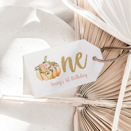 ÉTIQUETTES-CADEAU UN CITROUILLE