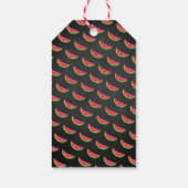 Étiquettes-cadeau Un dans un Melon Chalkboard 1er anniversaire Merci (Dos)